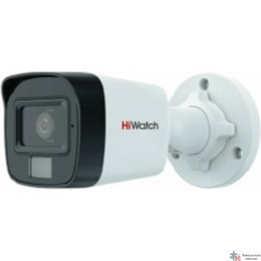 HiWatch DS-T200A(B) (3.6MM) Камера видеонаблюдения аналоговая 3.6-3.6мм HD-TVI цв. корп.:белый