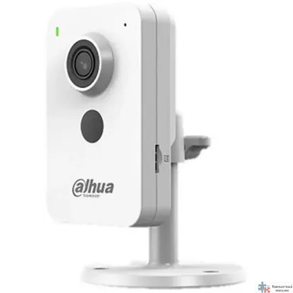 DAHUA DH-C4K-P 2.8 Компактная IP-видеокамера 4Мп с Wi-Fi, 1/3” CMOS, объектив 2.8мм, видеоаналитика, ИК 30м, микрофон + динамик ( DH-IPC-C4KP-P-0280B)