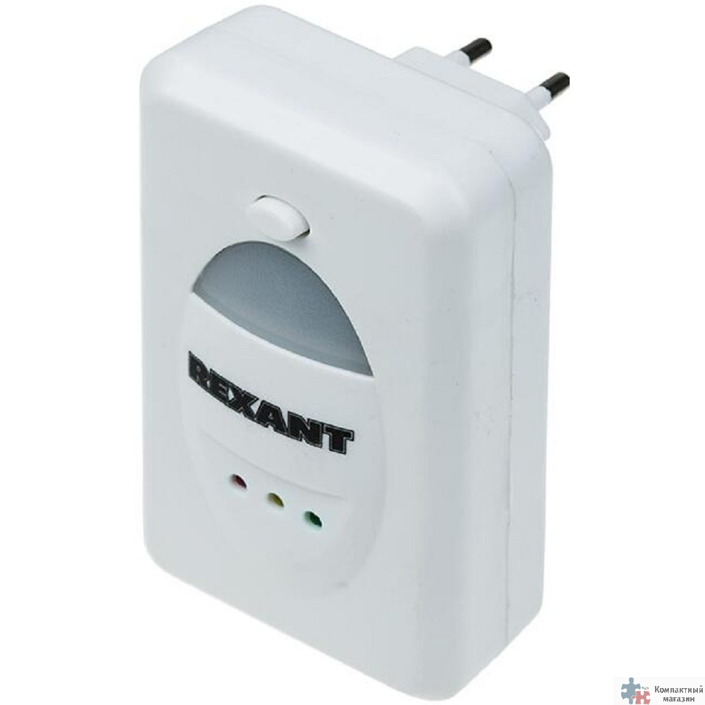 Rexant 71-0018 Ультразвуковой отпугиватель вредителей с LED индикатором, 220В  