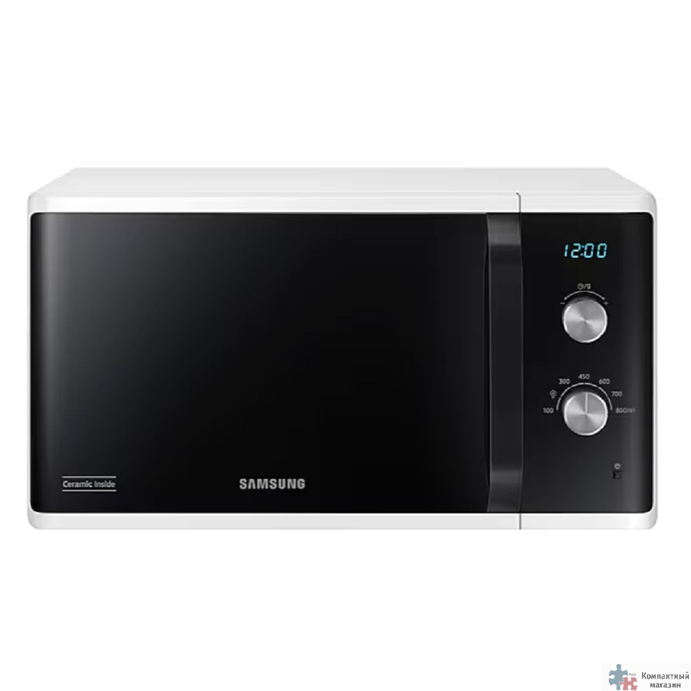 Samsung MS23K3614AW/BW  Микроволновая печь, 23л,  800Вт, белый