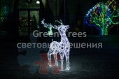 Световая фигура олень Купидон, 0.7 м