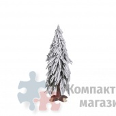 Елочка на подставке 45*20 см заснеженная