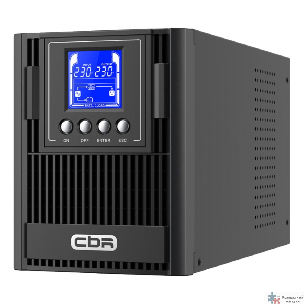 Повреждение упаковки ИБП CBR ESSENCE ESN-1000 [Online 1000 VA / 1000 W, Tower, 3 x EURO, LCD, HID-USB, RS232, EPO, SNMP slot] (ESN-1KT-3F-LCHERSC)