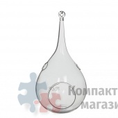 Колба капля 24,1*12 см прозрачная