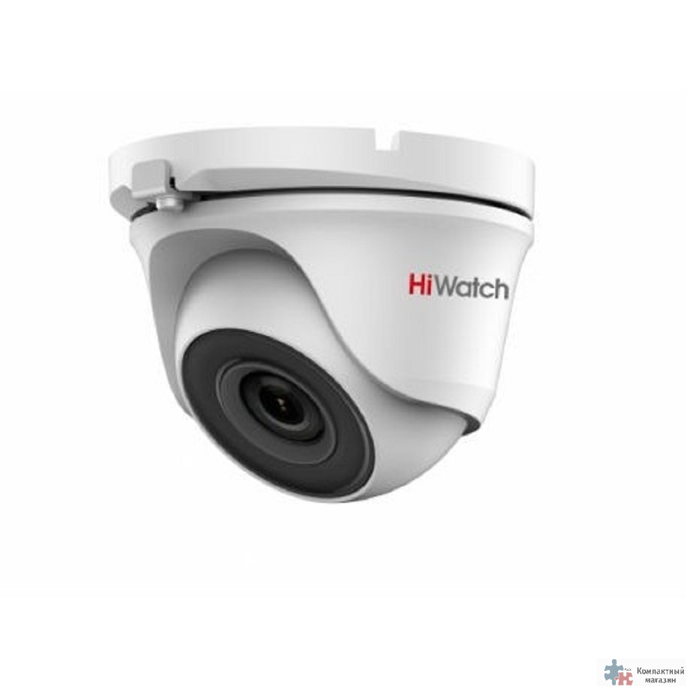 HiWatch DS-T203(B) 3.6-3.6мм Камера видеонаблюдения HD-CVI HD-TVI цветная корп.:белый