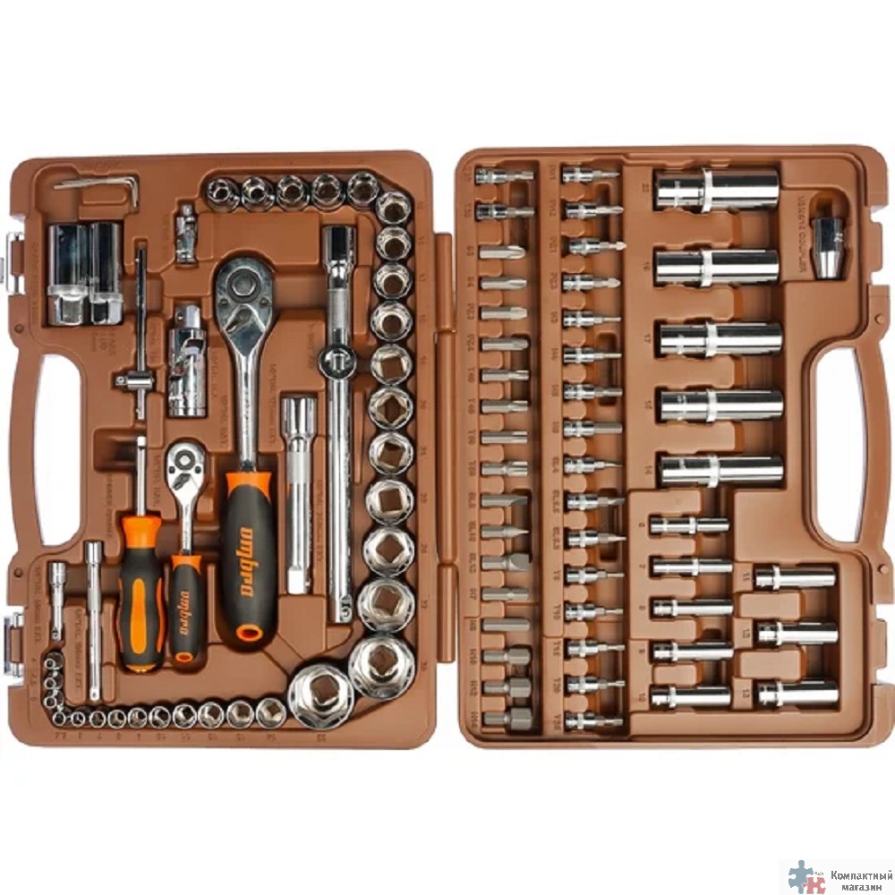 Ombra OMT94S Набор инструмента универсальный 1/4", 1/2"DR, 94 предмета