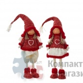 Фигурка мальчик/девочка 17х9х55см красный