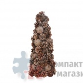Елочка из шишек 41х18,5 см
