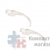 Набор из 2 птиц на клипсе 37*6,5*6,5 см