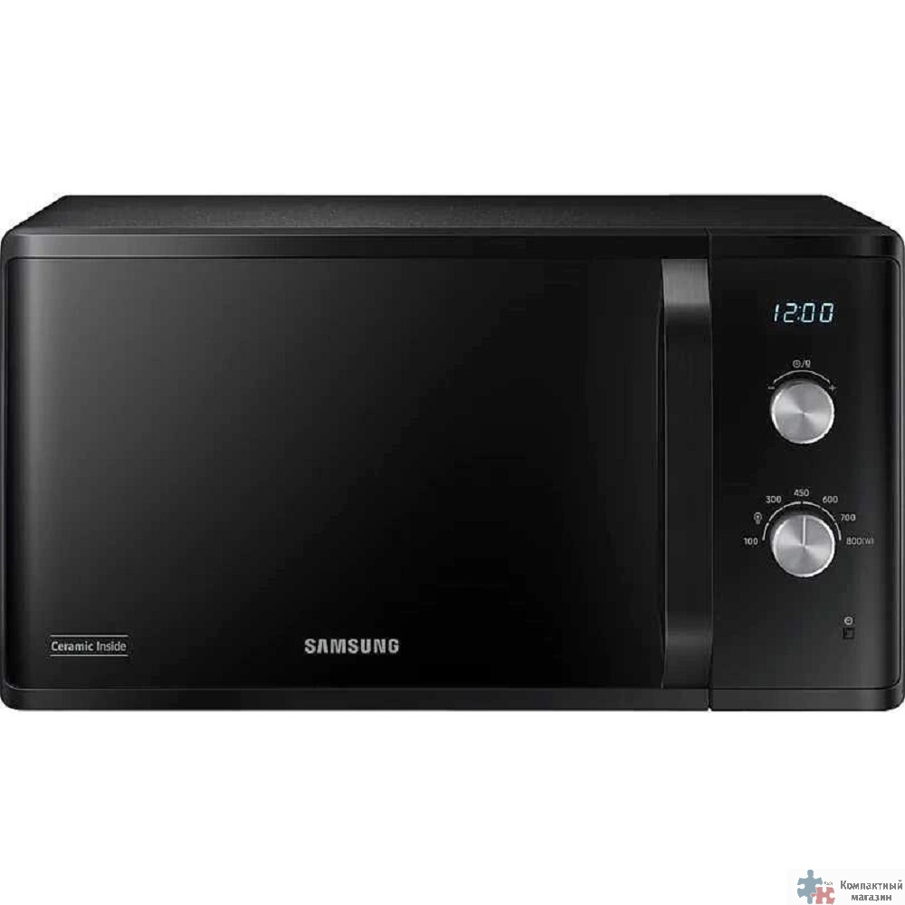 Samsung MS23K3614AK/BW  Микроволновая печь, 23л, 800Вт, черный