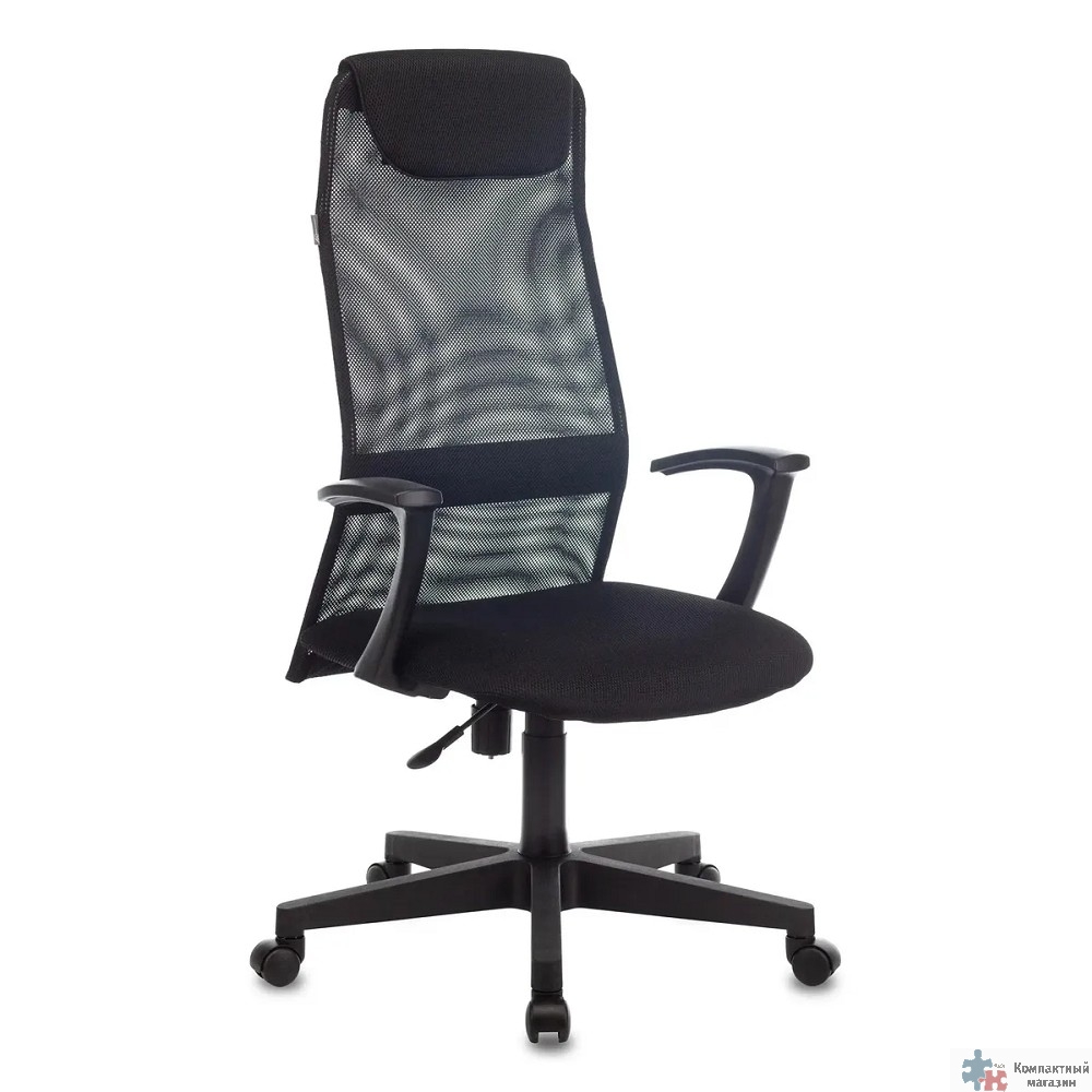 Кресло руководителя Бюрократ KB-8/BLACK черный TW-01 TW-11 сетка [492617]