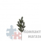 Веточка 50х18х3 см зеленая