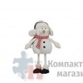 Фигурка снеговик 34*22*66 см белый