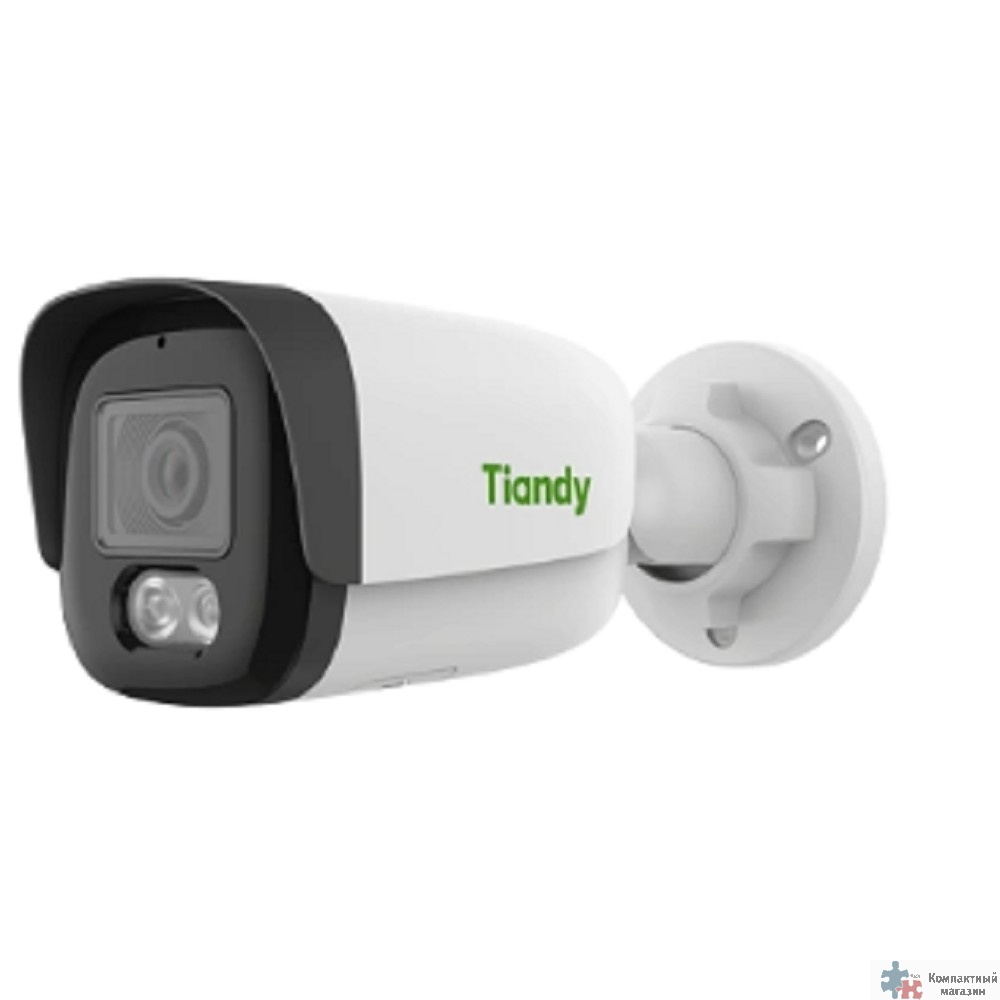 Tiandy TC-C35WS 3LRA-28 1/2.7" CMOS, F1.6, Fixed Iris, 120dB, 50m IR, 0.002Lux, 3072*1728@20fps, 512 GB SD card slot, Built-in Mic, Reset Button, IP67, PoE,full metal housing