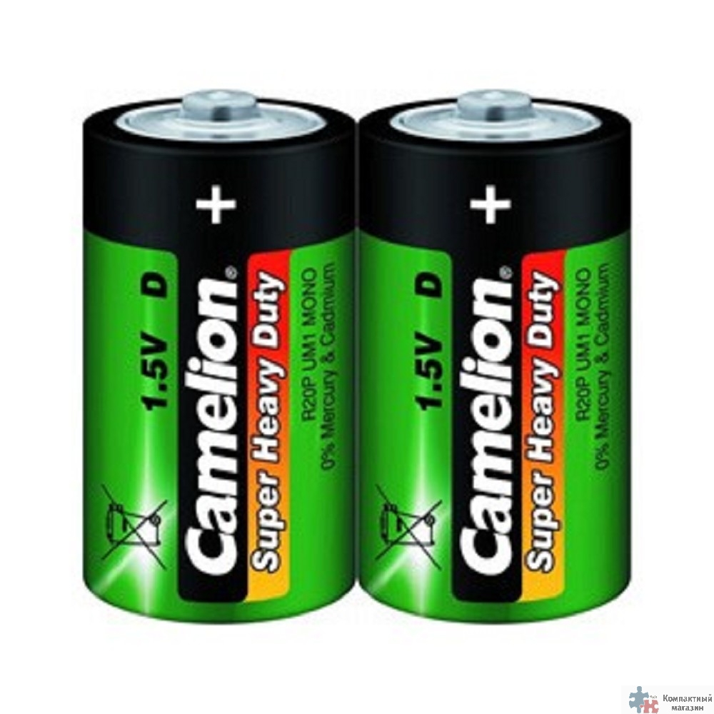 Camelion R20  SR-2 (R20P-SP2G, батарейка,1.5В)
