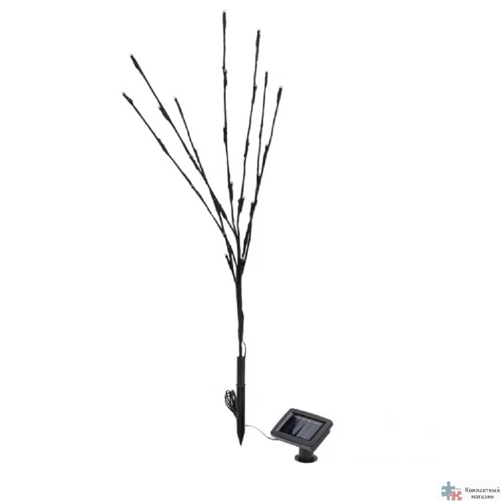 Rexant 602-2437 Светильник грунтовый Верба, 3000К, встроенный аккумулятор, солнечная панель 
