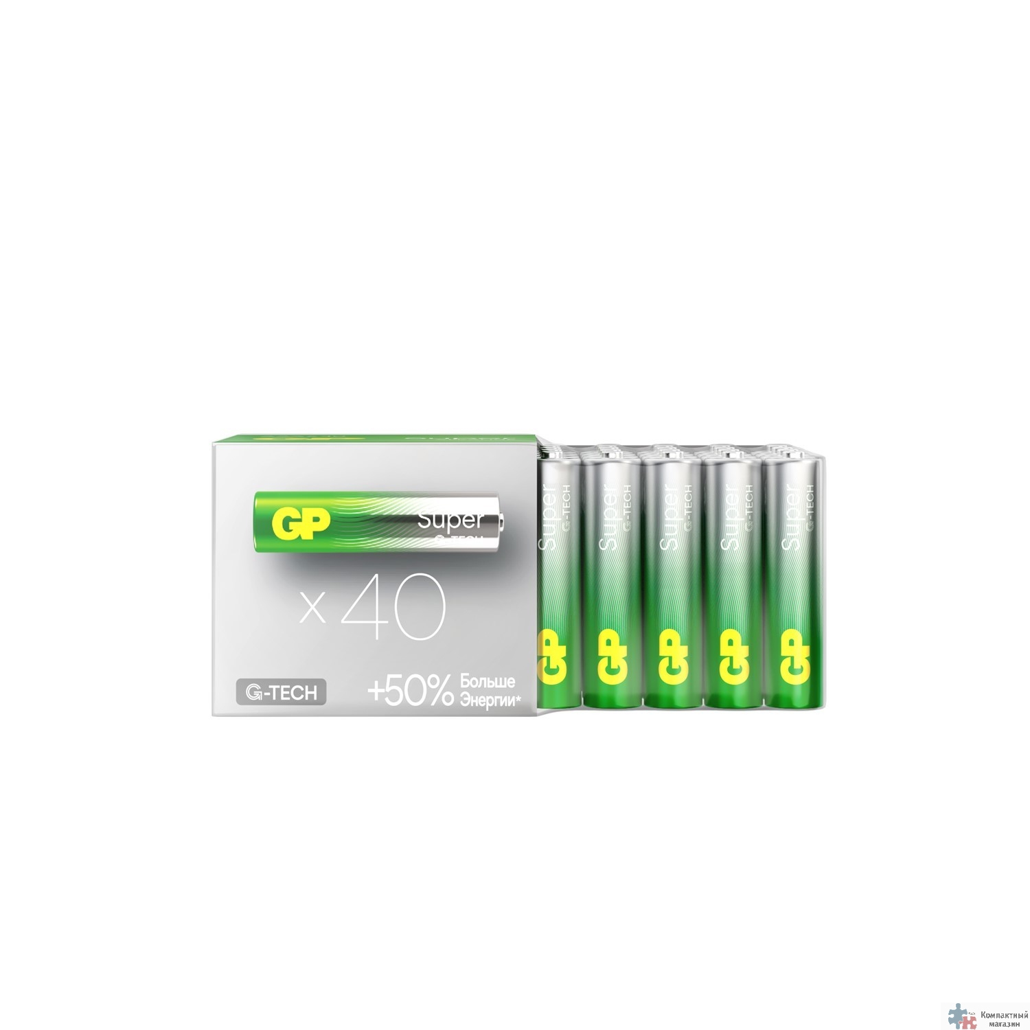 GP 24AA21-2CRSWC40 180/720 Super Alkaline G-Tech (40 шт. в уп-ке) 