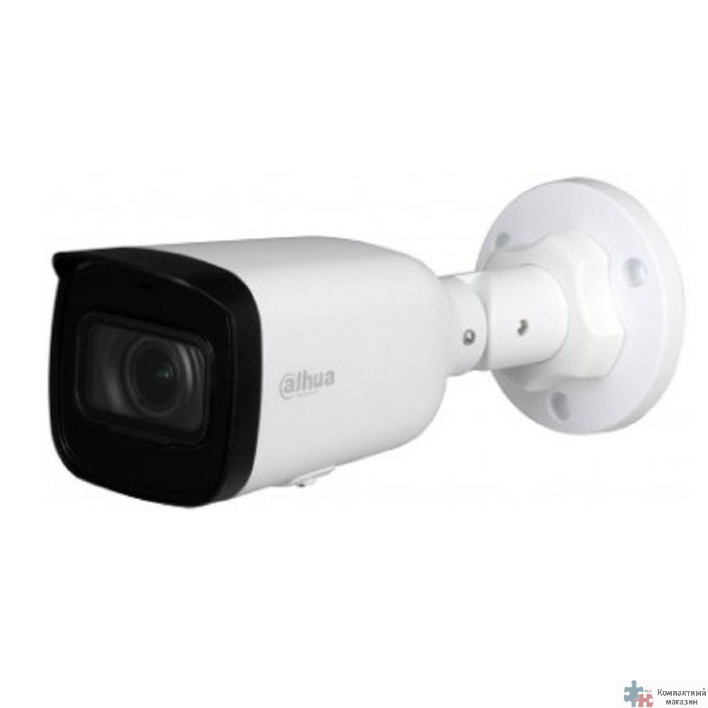 DAHUA DH-IPC-HFW1230T1P-ZS-S5 Уличная цилиндрическая IP-видеокамера 2Мп, 1/2.8” CMOS, моторизованный объектив 2.8~12 мм, ИК 50м, IP67, металл/пластик