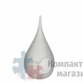 Колба капля 12*12 см белая