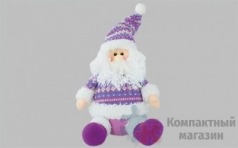 Мягкая игрушка "Дед Мороз в валенках"
