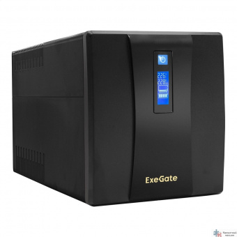 Повреждение упаковки Exegate EP285494RUS ИБП ExeGate SpecialPro Smart LLB-1200.LCD.AVR.EURO.RJ.USB <1200VA/750W, LCD, AVR, 4 евророзетки, RJ45/11, USB, Black>