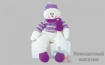 Мягкая игрушка "Снеговик"