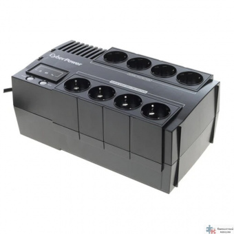 Повреждение упаковки ИБП CyberPower BS450E {Line-Interactive, 450VA/270W USB, (4+4 EURO), 12В/4.5 Ач х 1} 